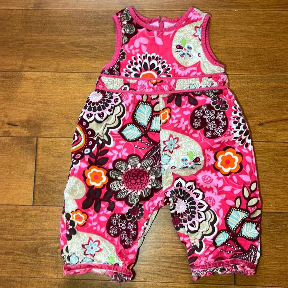 Floral Corduroy & Lined Jumpsuit 6-9 mos. The Children’s Place